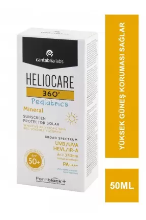 Outlet - Heliocare 360 Pediatrics Mineral Spf50+ 50 ml Güneş Kremi