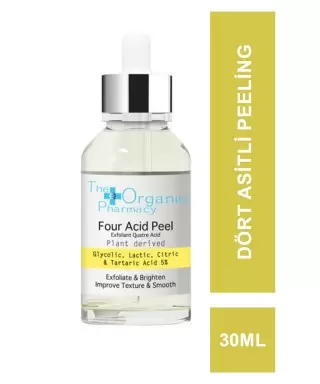 Outlet - The Organic Pharmacy Four Acid Peel %5 30 ml