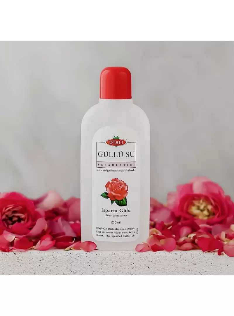 Otacı Temizleyici Ferahlatıcı Güllü Su 250 ml