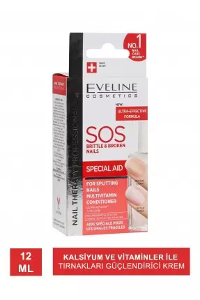 Eveline Sos Brittle & Broken Nails ( Kırılgan Tırnaklar için Krem ) 12 ml