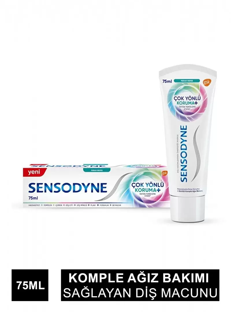 Sensodyne Çok Yönlü Koruma Ferah Nefes 75 ml