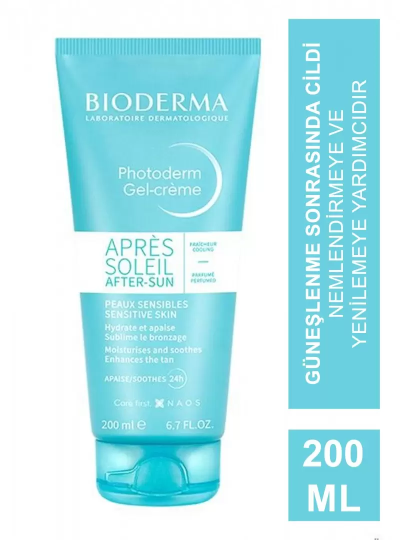 Bioderma Photoderm After Sun Nemlendirici ve Yatıştırıcı Güneş Sonrası Bakım Kremi 200 ml