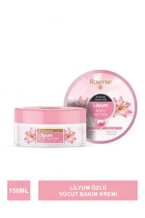 Rosense Lilyum Body Butter ( Nemlendirici Vücut Bakım Kremi ) 150 ml