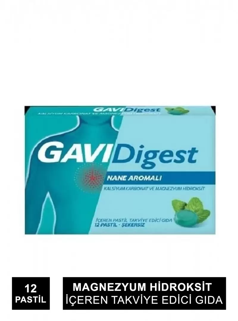 Gavidigest Nane Aromalı 12 Pastil