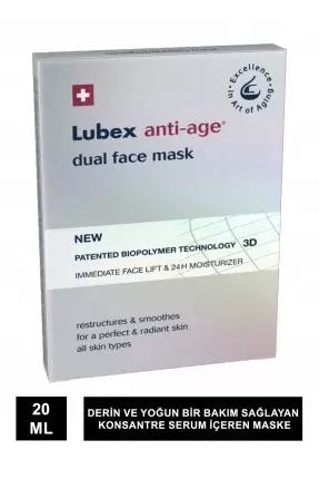 Lubex Anti Age Dual Face Mask 20 ml