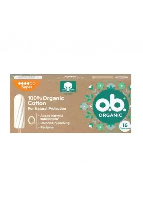 O.B Organic Süper Tampon 16 Adet