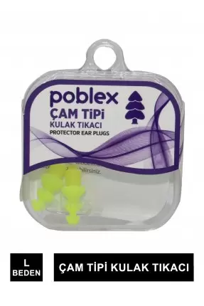 Poblex Çam Tipi Kulak Tıkacı ( L )