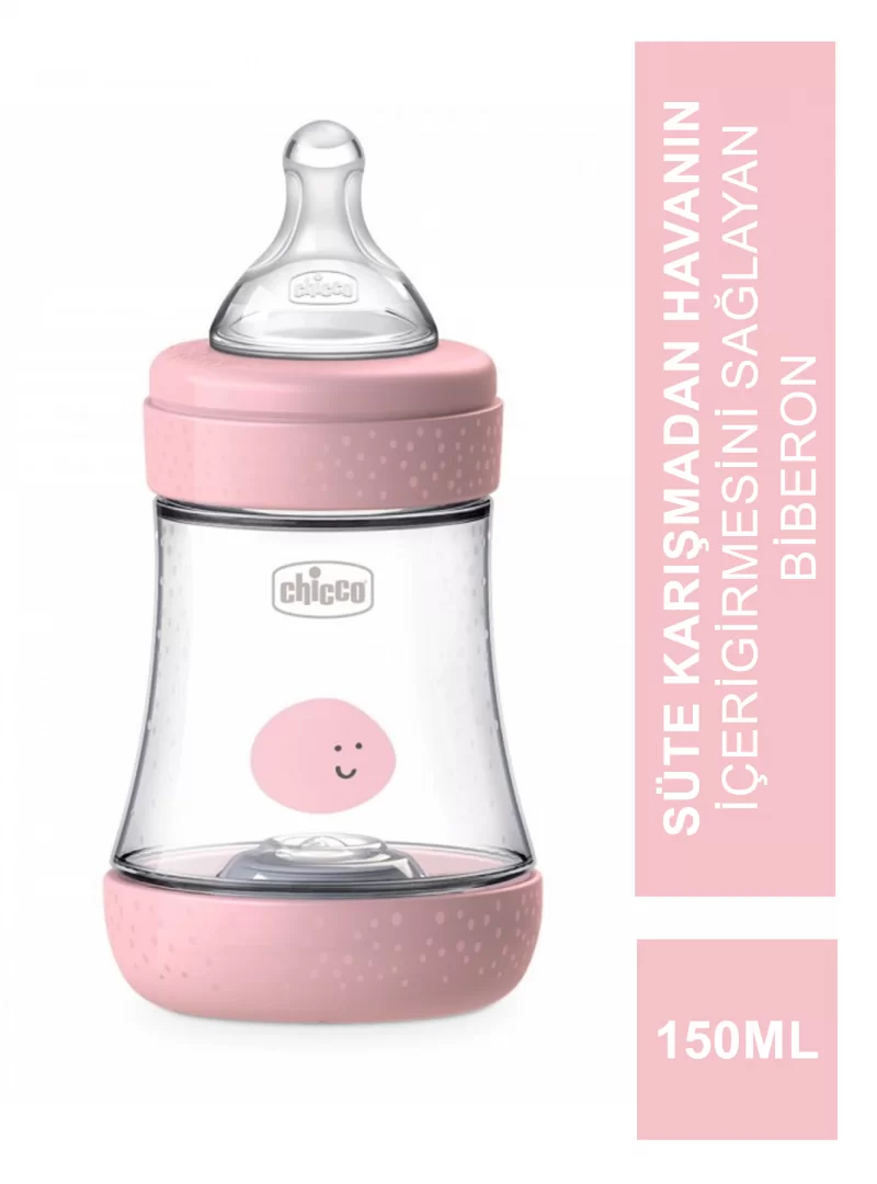 Chicco P5 Antikolik Biberon PP 0+ Ay ( Pembe ) 150 ml