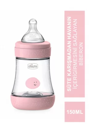 Chicco P5 Antikolik Biberon PP 0+ Ay ( Pembe ) 150 ml