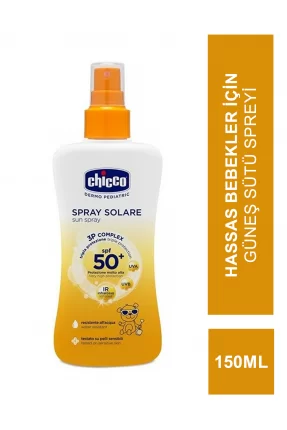 Chicco Latte Solare Spf 50+ (Güneş Sütü Sprey) 150ml