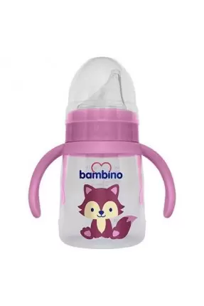 Bambino Kulplu Alıştırma Bardağı 6+ Ay 180 ml ( P6242 )