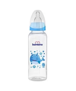 Bambino Klasik PP Biberon Kavramalı 0-6 Ay 250 ml ( B027 )