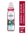 Bambino Klasik Cam Biberon Damaklı 0-6 Ay 225 ml ( B012 )