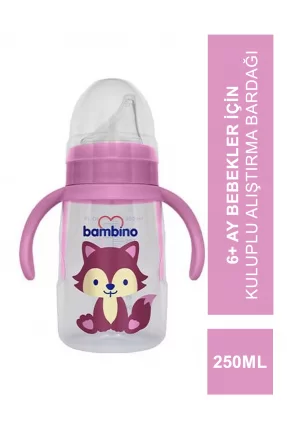 Bambino Kulplu Alıştırma Bardağı 6+ Ay ( P6259 )