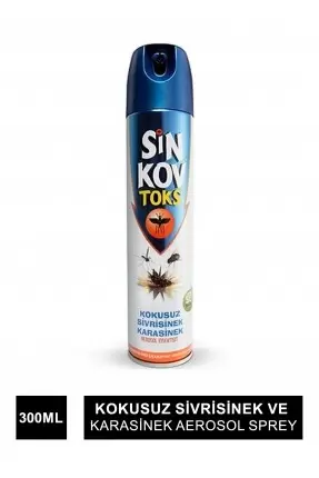 Sinkov Toks Kokusuz Sivrisinek ve Karasinek Aerosol Sprey 300 ml