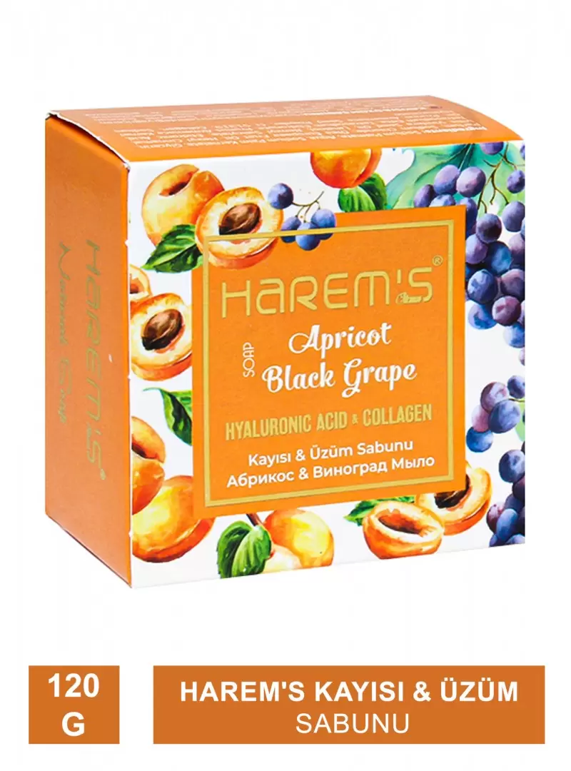 Harem's Kayısı & Üzüm Sabunu 120g