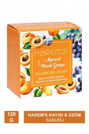 Harem's Kayısı & Üzüm Sabunu 120g