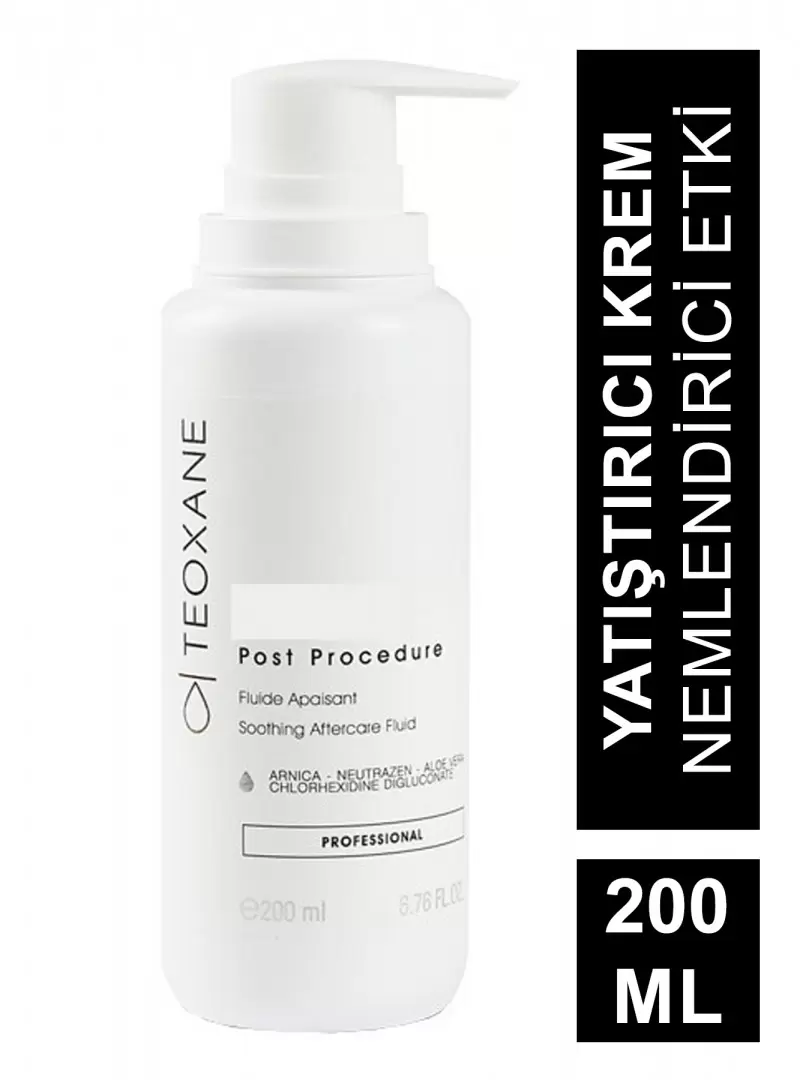 Teoxane Post Procedure ( Yatıştırıcı ve Nemlendirici Emülsiyon ) 200 ml