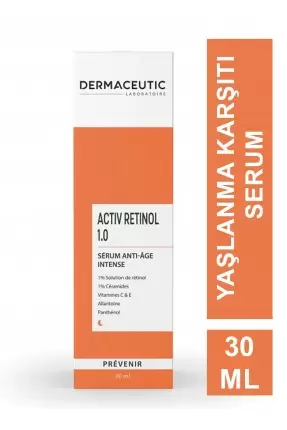 Dermaceutic Activ Retinol 1.0 Anti Age 30ml - Yaşlanma Karşıtı Serum (Ekstra Güçlü)