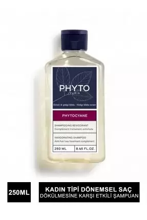 Phyto Phytocyane Kadın Tipi Dökülme Giderici Şampuan 250ml