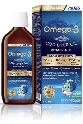 Nutraxin Omega-3 Kids Şurup 150 ml