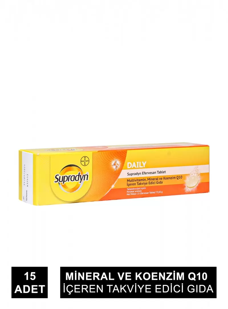 Supradyn Efervesan 15 Tablet (S.K.T 03-2024)