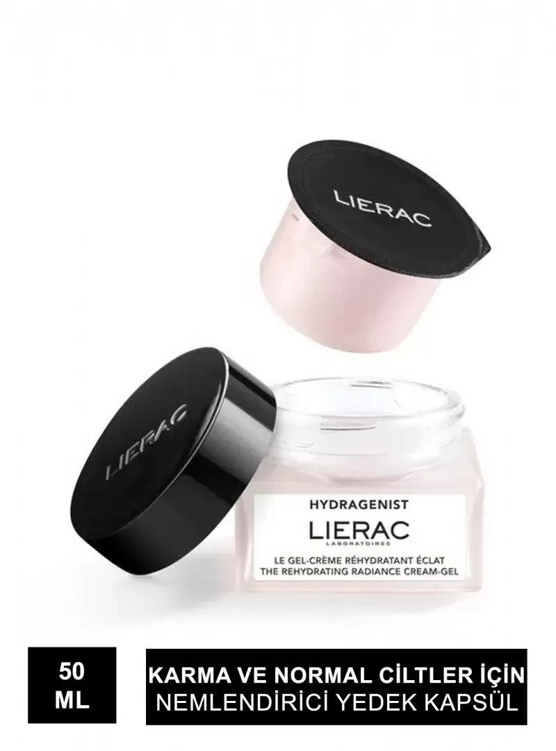 Lierac Hydragenist Radiance Cream Gel Refill ( Karma/Normal Ciltler İçin Nemlendirici Yedek Kapsül ) 50 ml