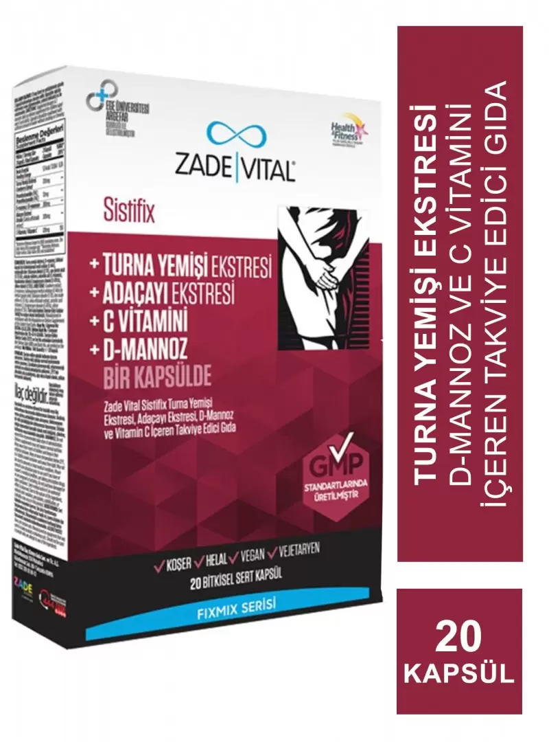 Zade Vital Sistifix 20 Kapsül