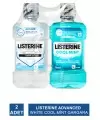 Listerine Advanced White 250 ml + Cool Mint 250 ml Set