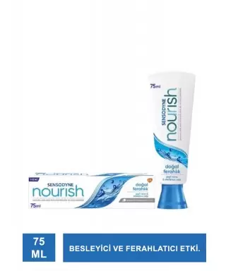 Sensodyne Nourish Doğal Ferahlık Diş Macunu 75 ml