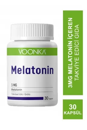 Voonka Melatonin 30 Kapsül