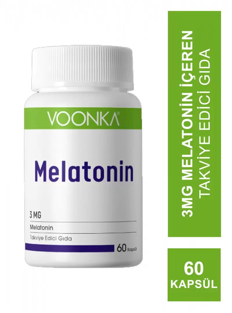 Voonka Melatonin 60 Kapsül