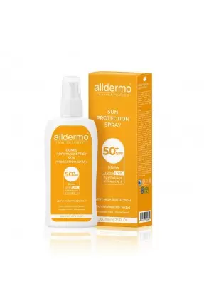 Alldermo Güneş Koruyucu Sprey SPF 50+ 200 ml