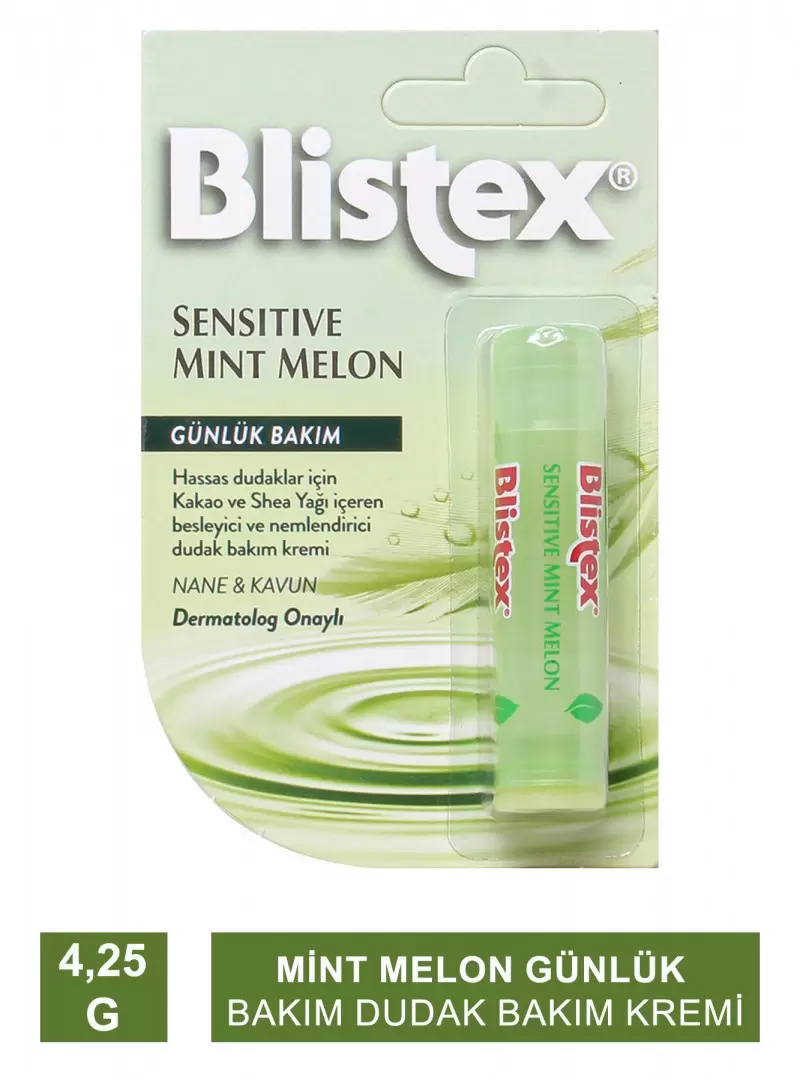 Blistex Sensitive Mint Melon Günlük Dudak Bakım Kremi