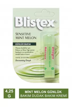 Blistex Sensitive Mint Melon Günlük Dudak Bakım Kremi