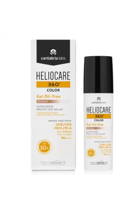 Heliocare 360 Color Gel Oil-Free Bronze Spf50+ Renkli Güneş Kremi 50 ml