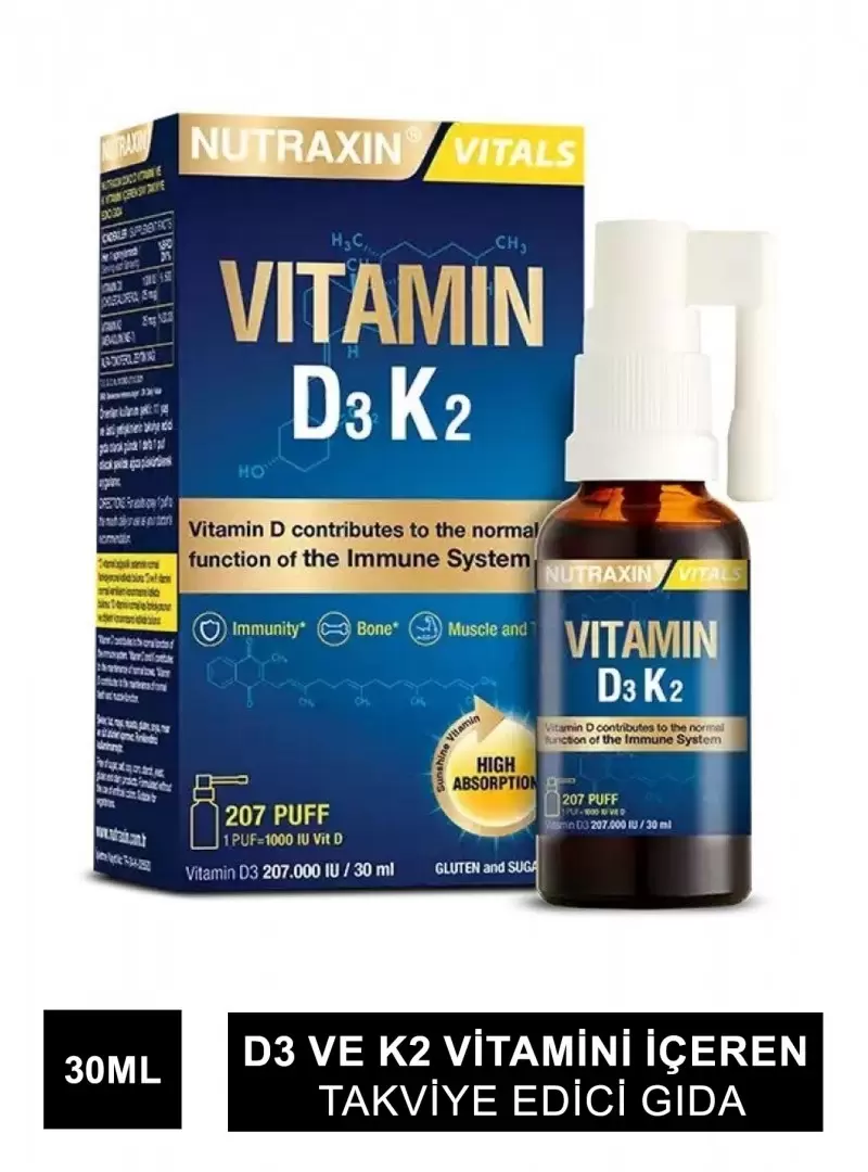 Nutraxin Vitamin D3K2 30 ml