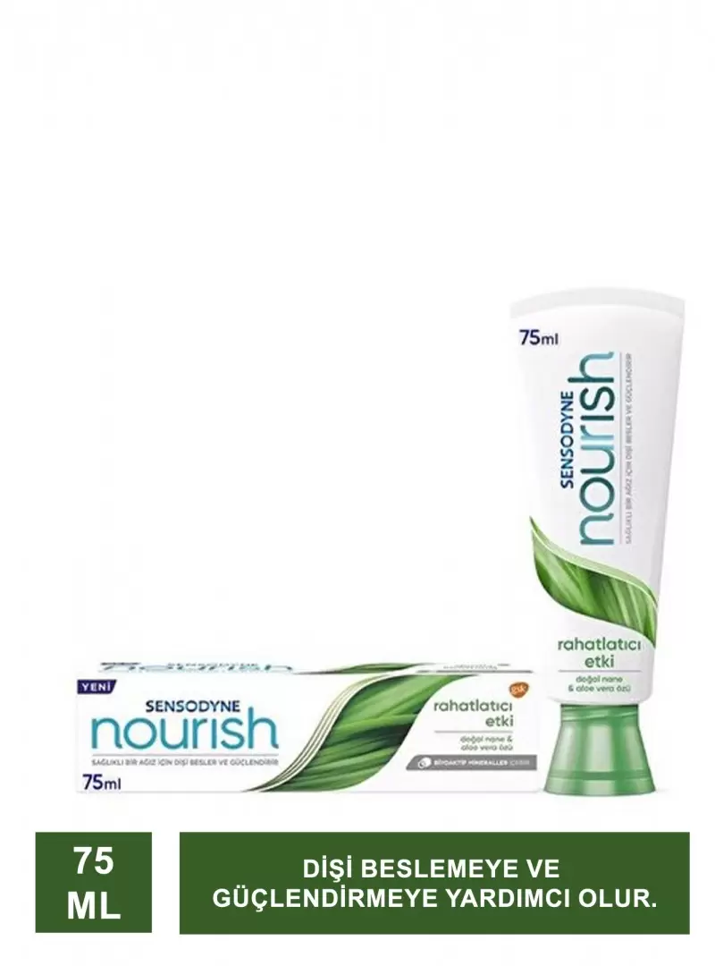 Outlet - Sensodyne Nourish Rahatlatıcı Etki Diş Macunu 75 ml