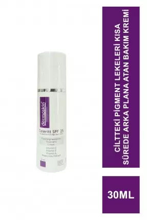 Outlet - Dermoskin Celeritt SPF 25 Cream 30 ml Bakım Kremi