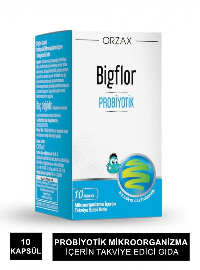 Ocean Bigflor Probiyotik 10 Kapsül