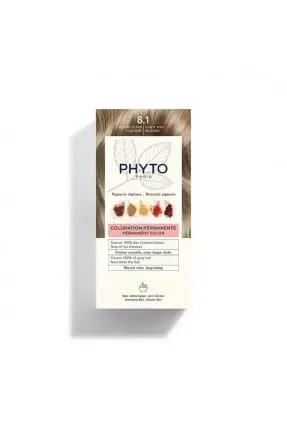 Phyto Color Bitkisel Saç Boyası - 8.1 - Küllü Sarı