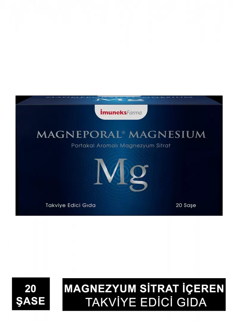 İmuneks Magneporal Magnesium 20 Saşe