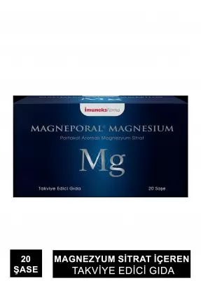 İmuneks Magneporal Magnesium 20 Saşe