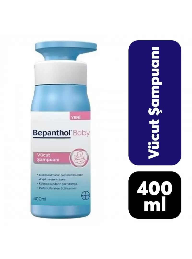 Bepanthol Baby Vücut Şampuanı 400 ml