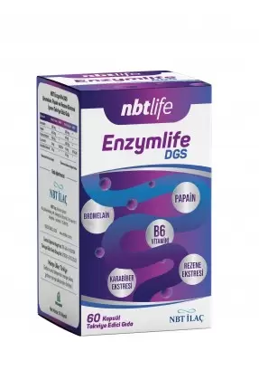 Nbt Life Enzymlife DGS 60 Kapsül