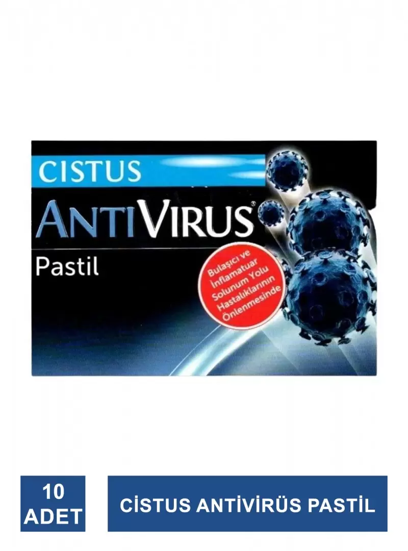 Cistus Antivirüs Pastil 10 Adet