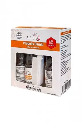 Beeo Up Propolis Damla 3 Al 2 Öde 3x20 ml