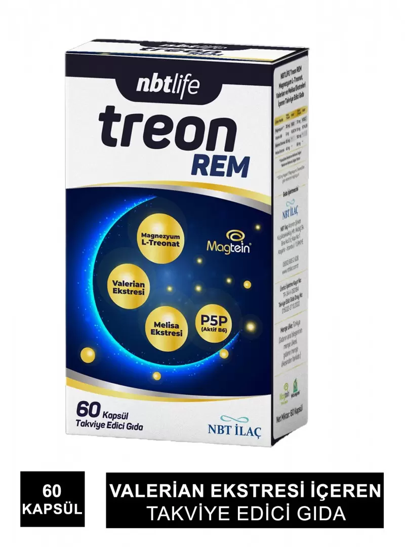 Nbt Life Treon Rem 60 Kapsül