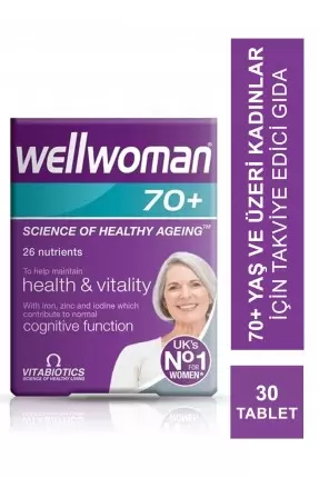 Vitabiotics Wellwoman 70+ 30 Tablet