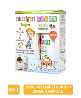 Nutrigen Supra 200 ml - Aquas Kids Şampuan Hediye -